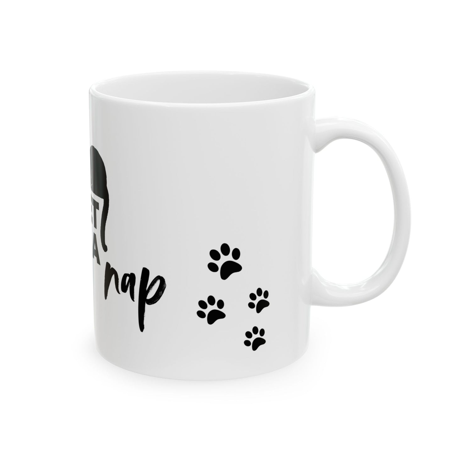Sleepy Cat Vet Mug | White [This Vet Needs A Nap]