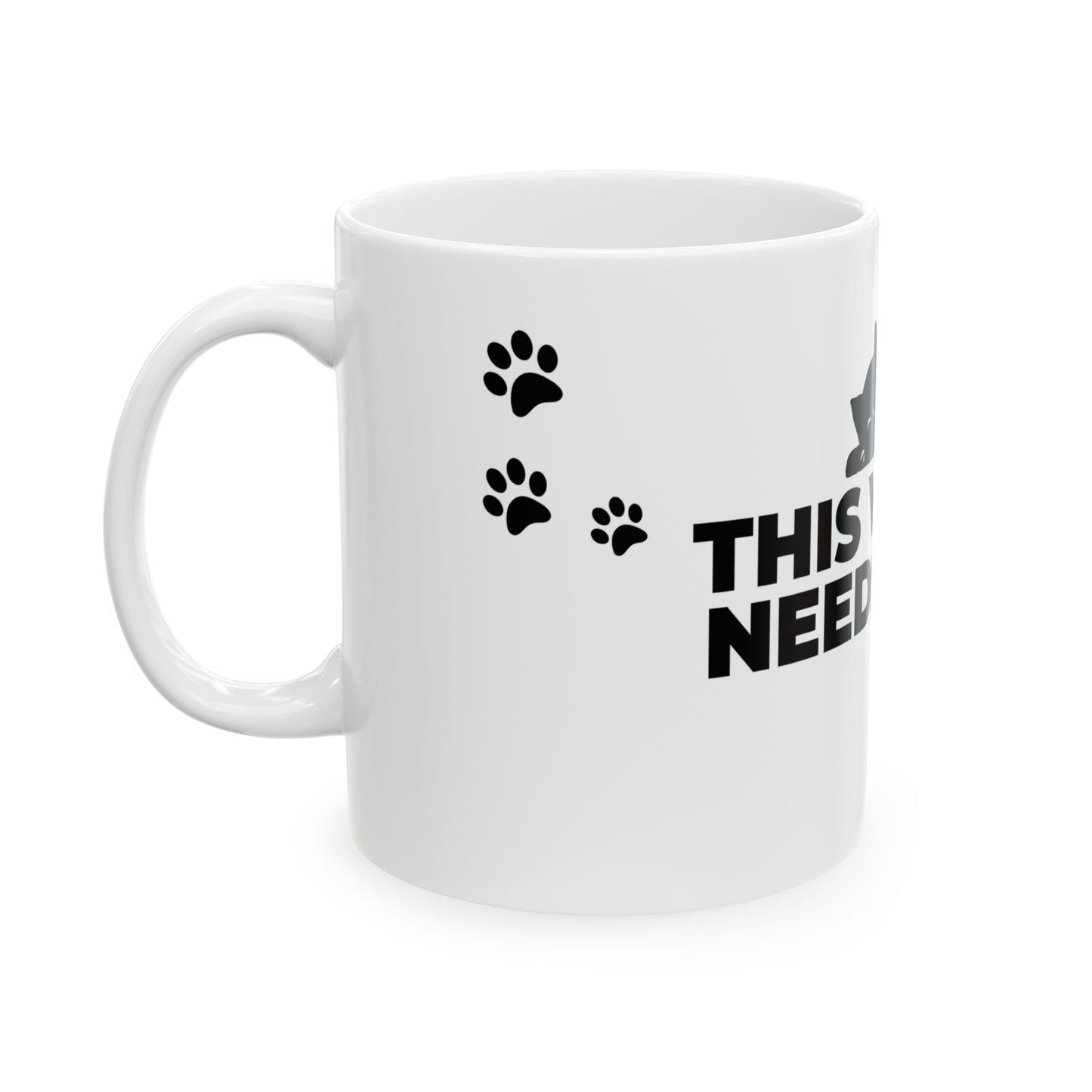Sleepy Cat Vet Mug | White [This Vet Needs A Nap]