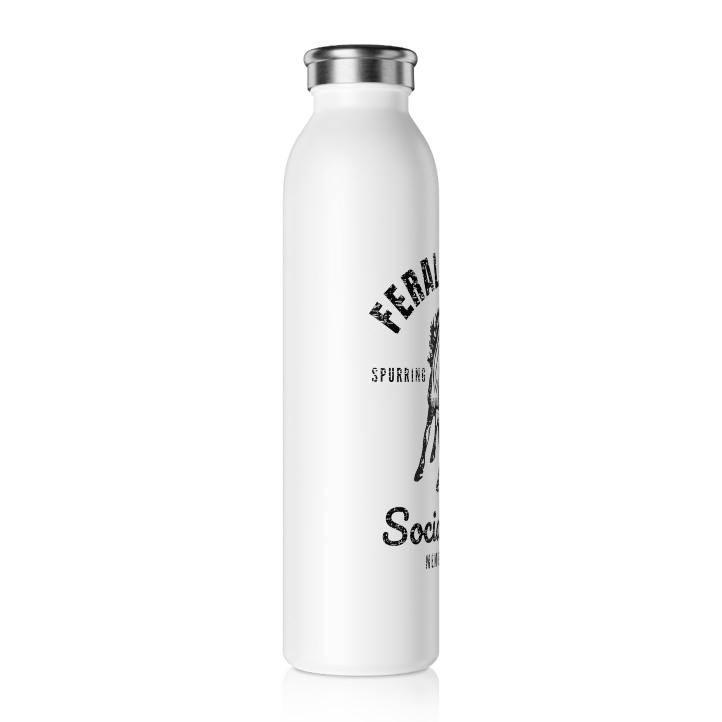 Feral Ladies Social Club Slim Water Bottle – Stylish Reusable Drinkware