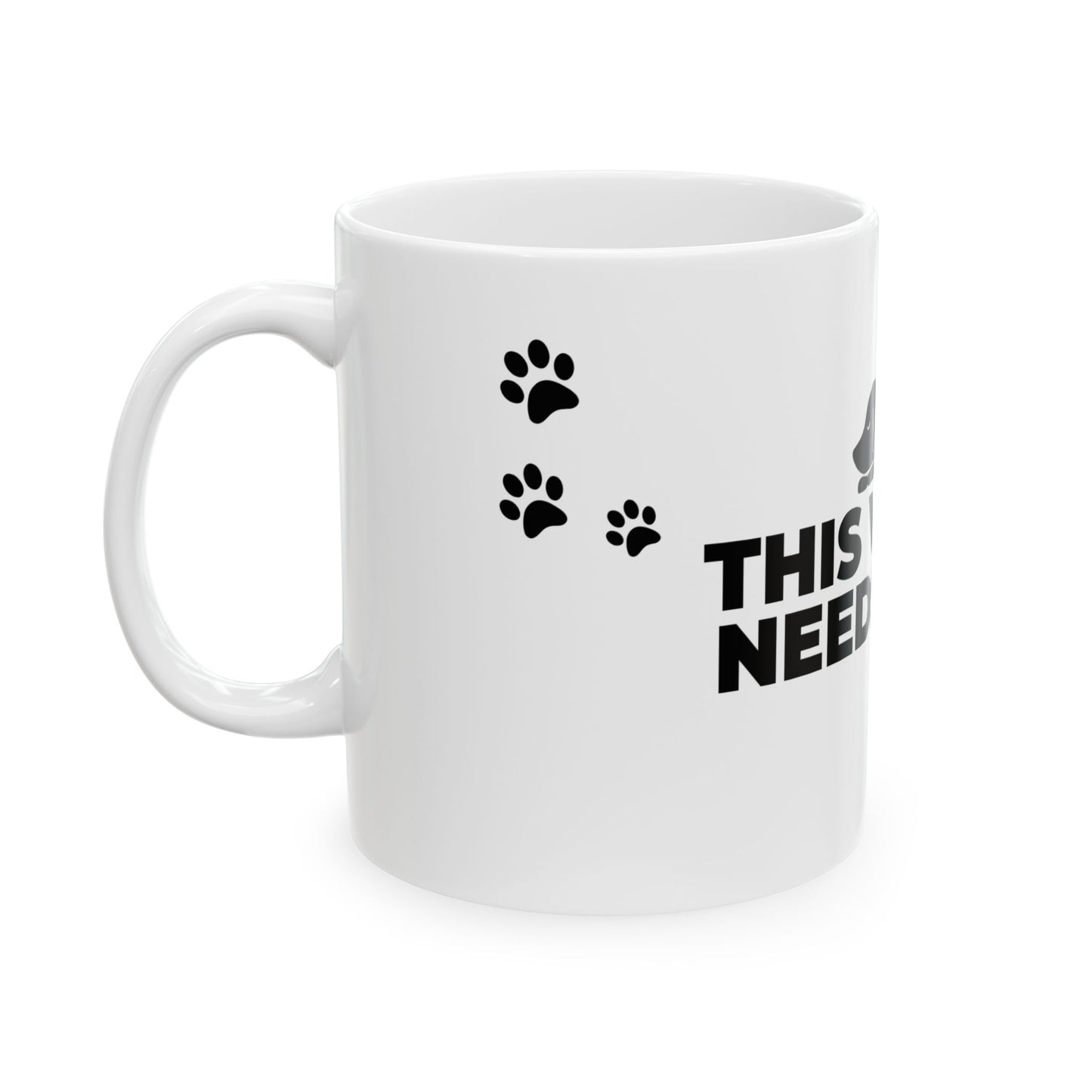 Sleepy Dog Vet Mug | White [This Vet Needs A Nap]