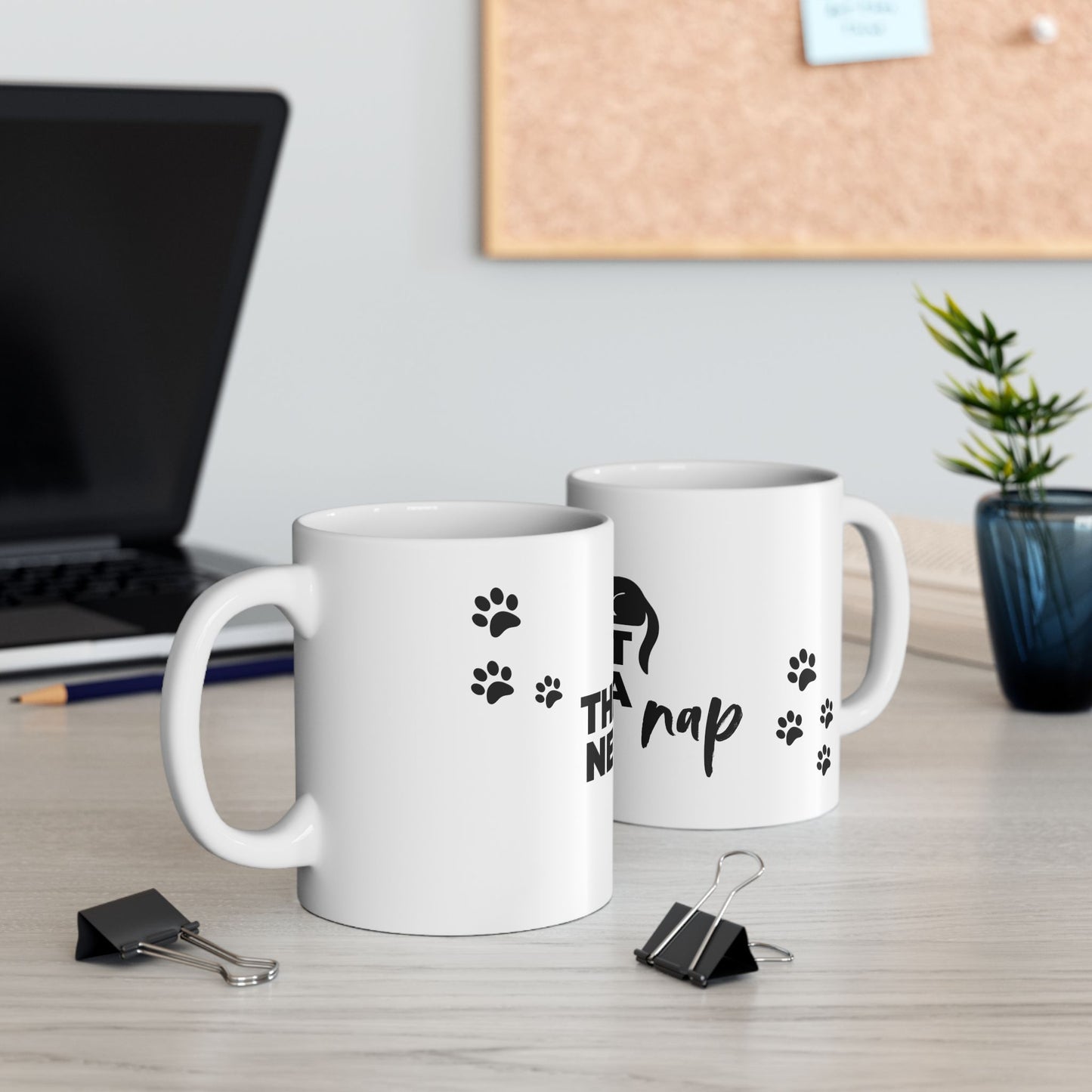 Sleepy Dog Vet Mug | White [This Vet Needs A Nap]