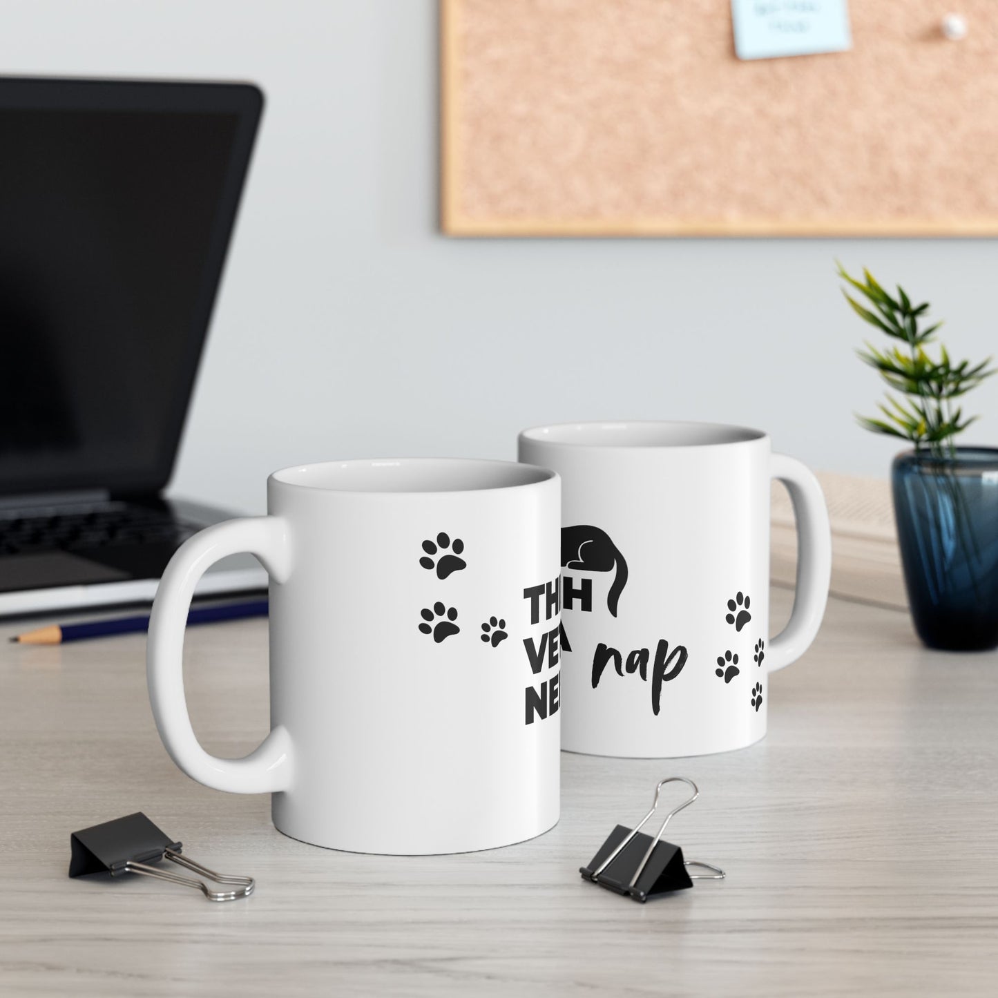 Sleepy Dog Vet Tech Mug | White [This Vet Tech Needs A Nap]