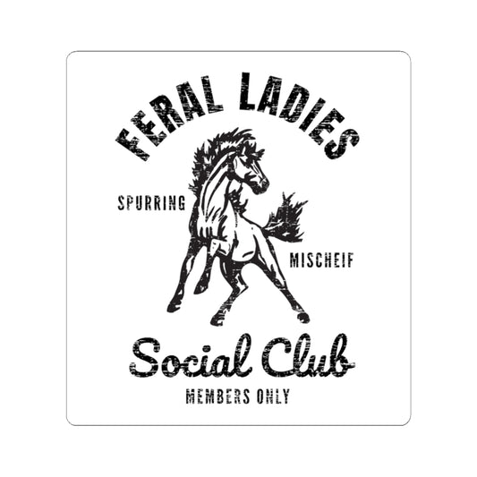 Feral Ladies Social Club Sticker