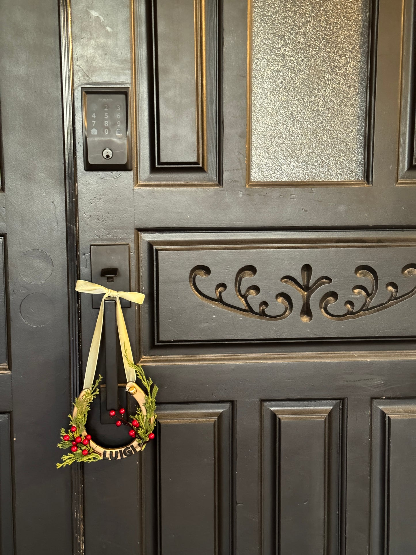 Personalized Horseshoe Ornament